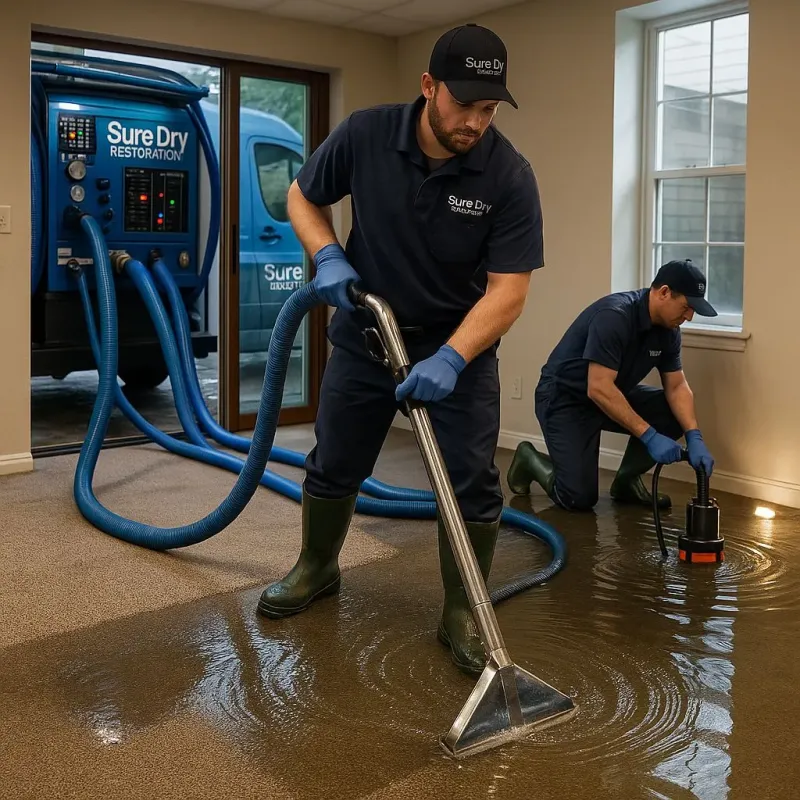 Water Extraction and Removal process in Parma Heights, OH